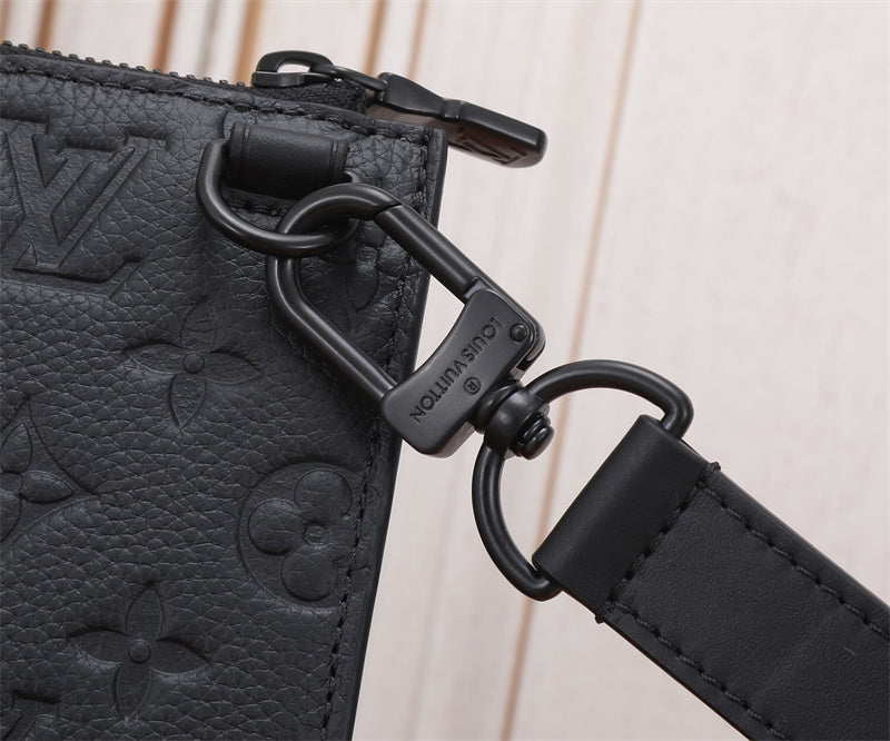  Curated carryall bag carried on shoulder