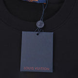 Flat lay presentation of Louis Vuitton luxury clothing with relaxed-fit cut