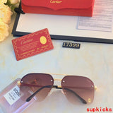 Full view of Cartier unisex sunglasses