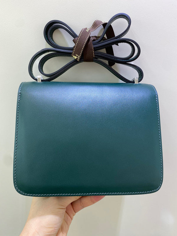 Timeless bag shown from front angle