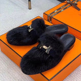 Hermes shoes Style 399 - editorial style shot