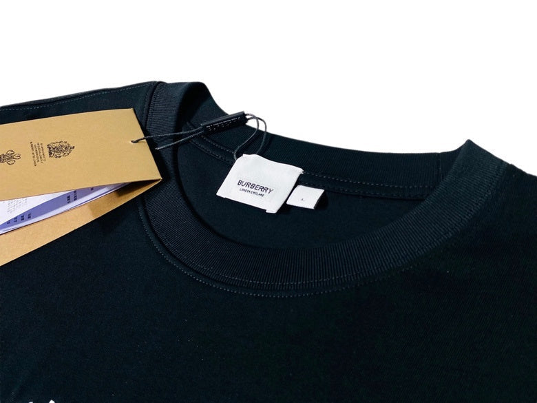 Burberry t-shirt close-up — premium authentic designer style