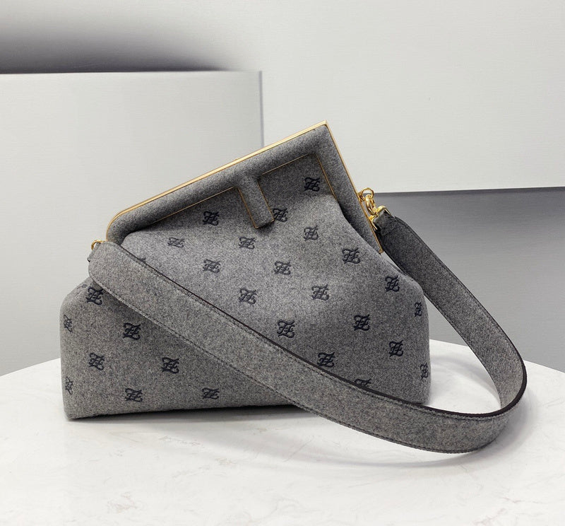 Ziva's Charm handbag – side angle view (23cm*9.5cm*18cm)