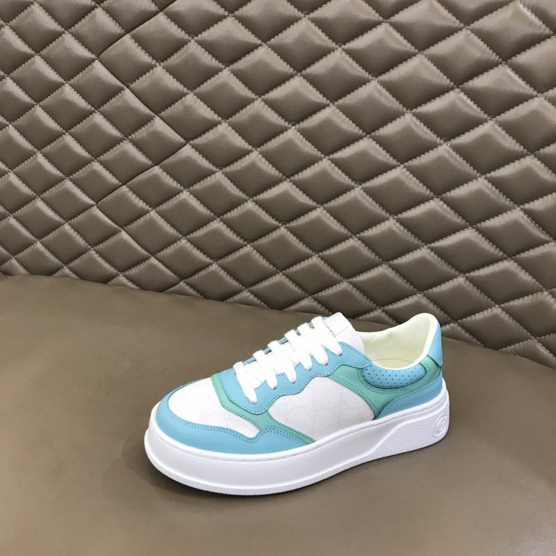 Gucci fresh white-and-black luxury sneakers view 6 sleek tonal finish