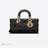 Back view of elevated modern women's handbag – women's luxury accessory