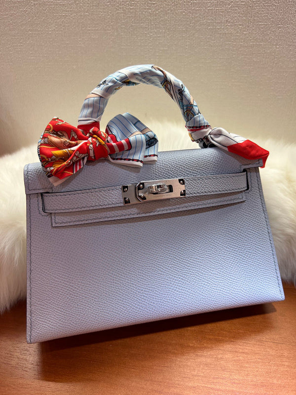 Interior view of elegant premium bag