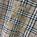 Burberry clothing close-up — premium authentic designer style