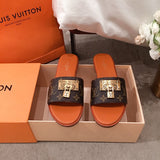 Louis Vuitton luxury shoes detail shot