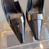 Three-quarter angle view of Saint Laurent luxury piece style No.003