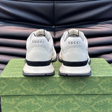 Gucci muted earth tones luxury sneakers view 4 heritage-inspired look