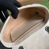 Side profile of polished chic women's handbag – women's luxury accessory