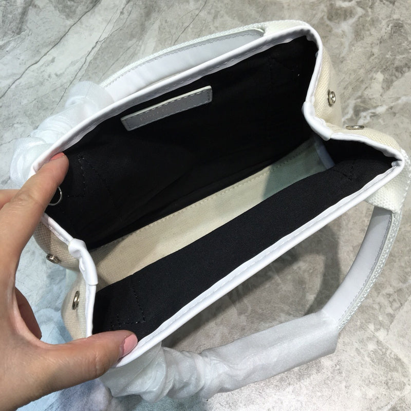 Statement Premium PU Leather Handbag - Smooth Faux-Leather Exterior | Women's Luxury Handbag #779 - alternate angle view (image 8) of designer-inspired handbag