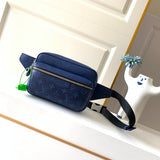 Front view of modern sleek women's handbag – women's luxury accessory