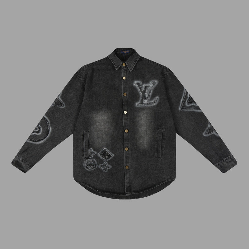 Side profile of Louis Vuitton luxury clothing with everyday silhouette