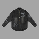 Side profile of Louis Vuitton luxury clothing with everyday silhouette