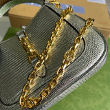 Interior view of refined premium women's handbag – women's designer-style accessory