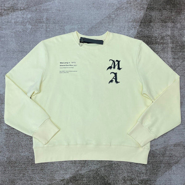Close-up detail view of Amiri luxury piece style No.112