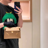 Streamlined handbag styled for everyday wear