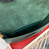 Front view of sleek statement women's handbag – women's premium purse