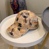 Side view of Burberry unisex cap