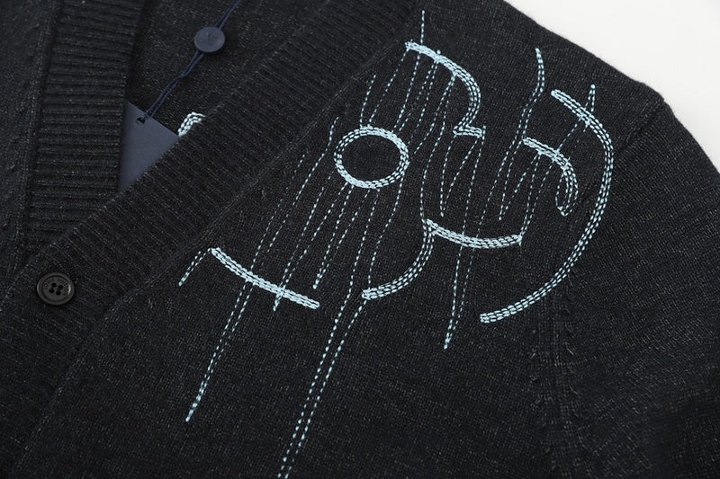 Front view of Louis Vuitton luxury clothing with relaxed-fit cut