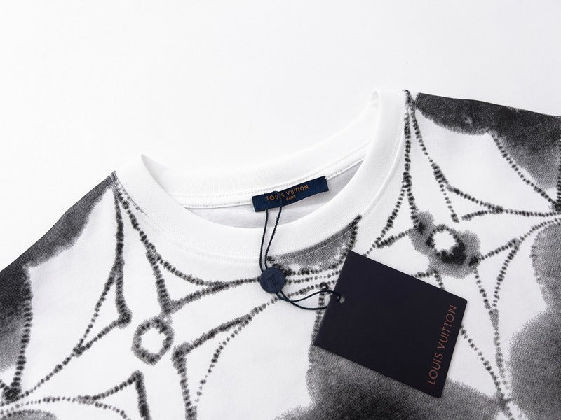 Flat lay presentation of Louis Vuitton cotton t-shirt with everyday silhouette