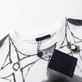 Flat lay presentation of Louis Vuitton cotton t-shirt with everyday silhouette