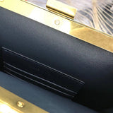 Close-up detail of refined sleek women's handbag – women's everyday handbag