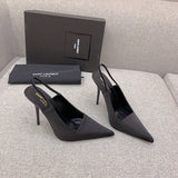 Saint Laurent designer shoes full view