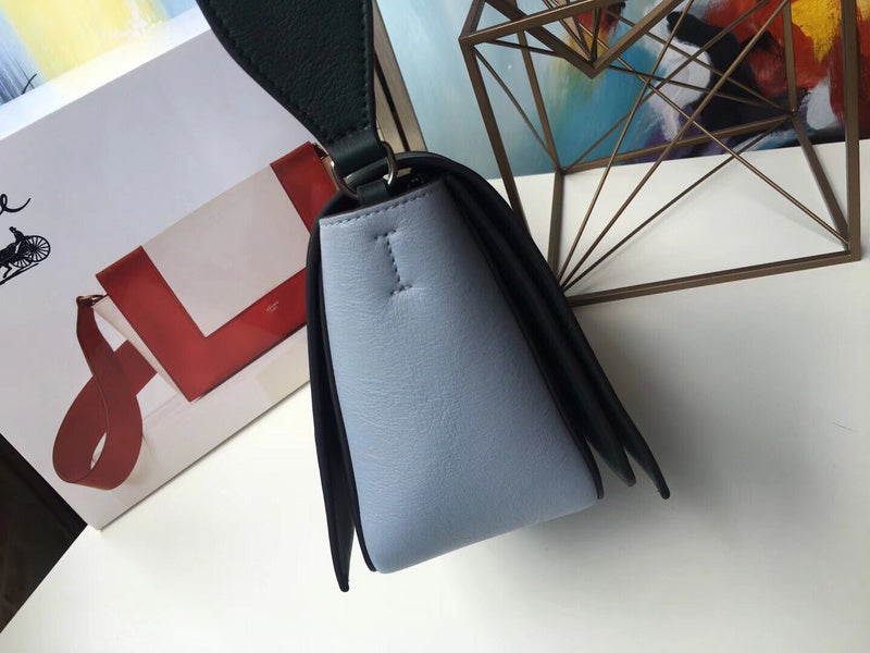 Close-up detail of classic signature women's handbag – women's luxury handbag