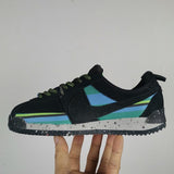 Nike sneakers detailed view showing premium designer craftsmanship