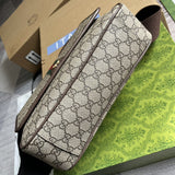 Back view of chic statement women's handbag – women's everyday handbag