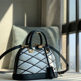  elegant structured bag styled with outfit 12