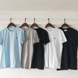 Front view of Lacoste luxury clothing with logo-detail design