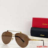 Front view of Cartier unisex sunglasses
