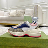 Gucci crisp white luxury sneakers view 8 everyday casual design