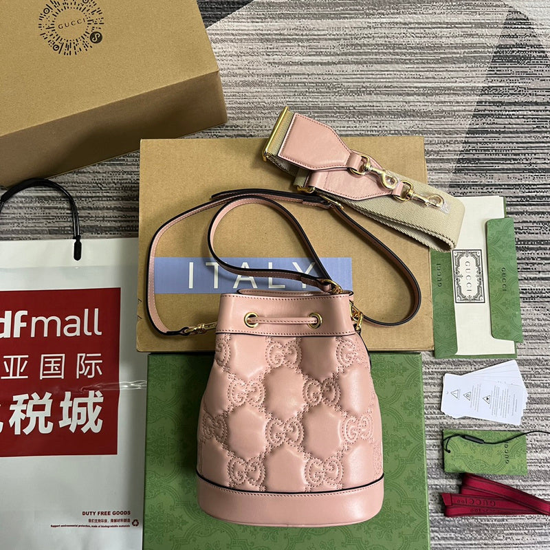 Close-up detail of sophisticated bag design