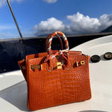 Close-up detail of balanced bag design