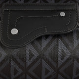 Handle and strap detail of refined classic women's handbag – women's designer-style accessory