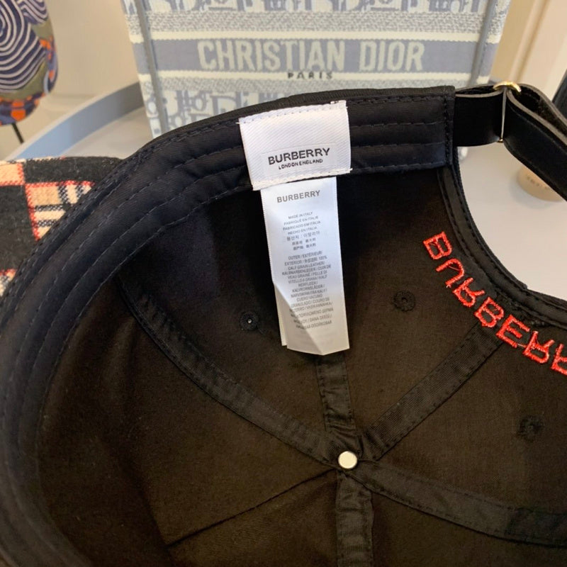 Lifestyle view of Burberry unisex cap