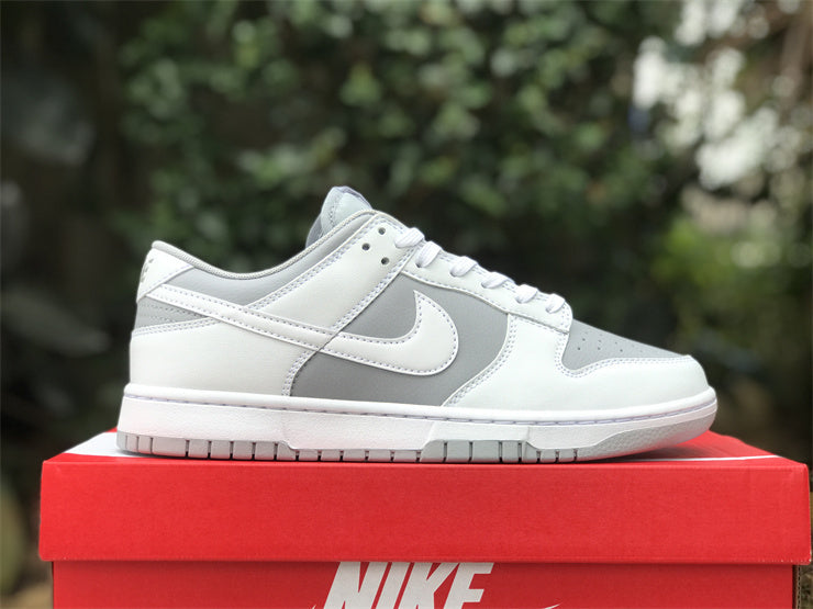 Nike Streetwear sneakers in two-tone signature lace-up style front view