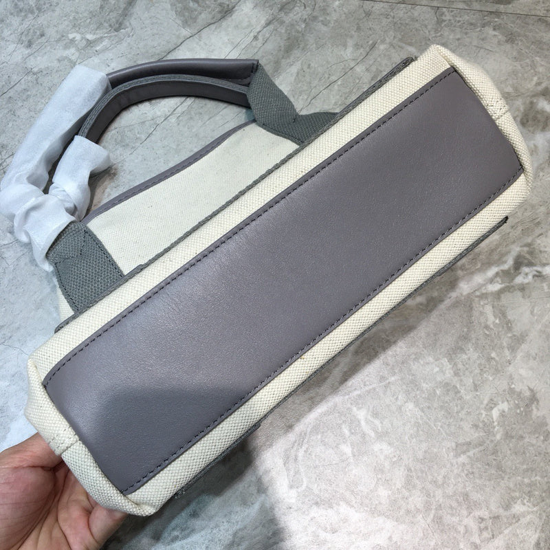 Effortless Faux Leather Handbag - Modern Structured Build | Women's Statement Accessory #767 - back view (image 4) of designer-inspired handbag