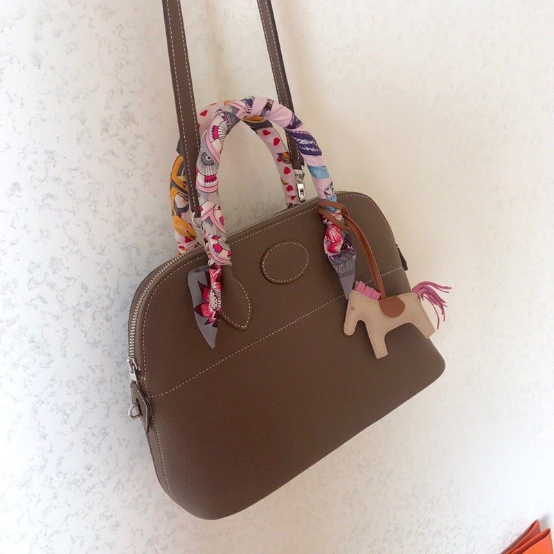 Tailored bag shown from front angle