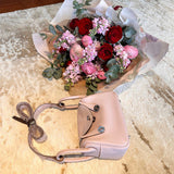 Contemporary handbag styled for everyday wear