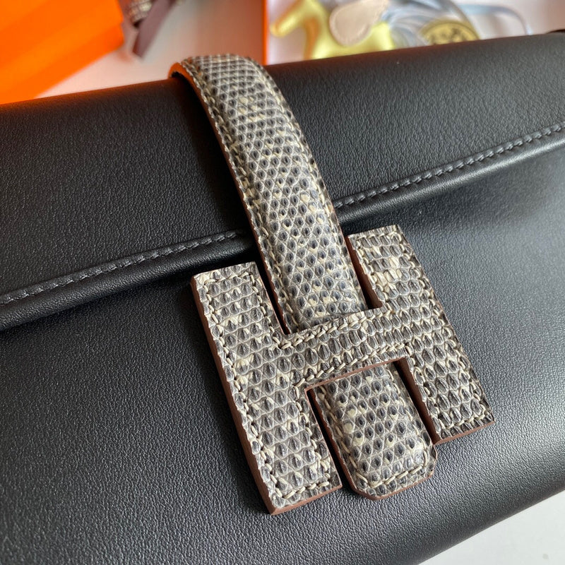 Close-up detail of classic bag design