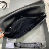 Zivas Charm Polished Finish Fashion Handbag (Timeless Wardrobe Addition) – Detail View