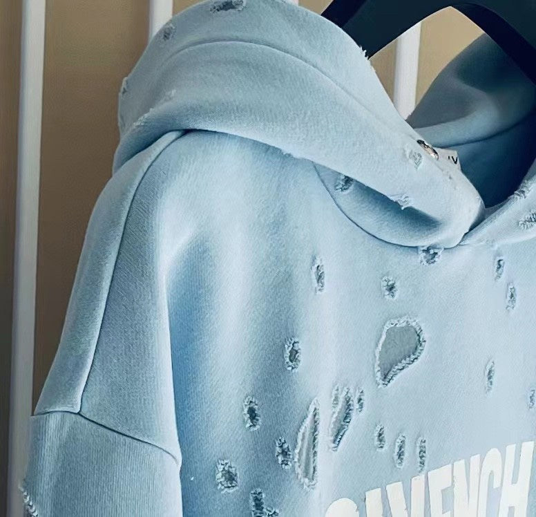 Front view of Givenchy luxury clothing with logo-detail design