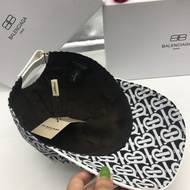 Full view of Burberry unisex cap