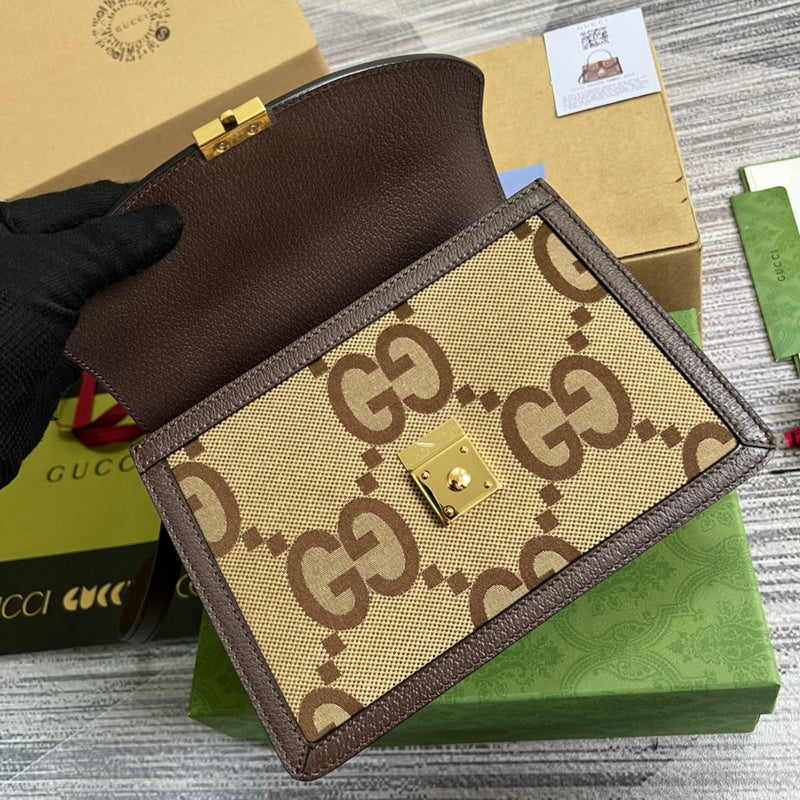 Interior view of chic classic women's handbag – women's luxury handbag