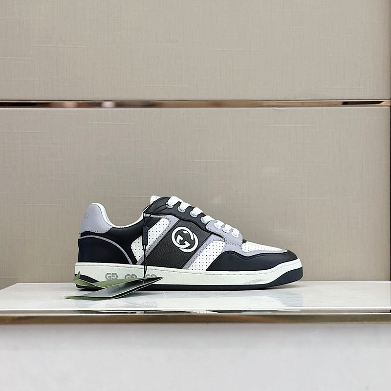Gucci clean off-white luxury sneakers view 6 premium leather build